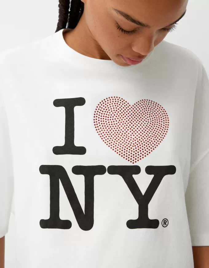 I Love New York mid-length sleeve T-shirt I Love New York mid-length sleeve T-shirt