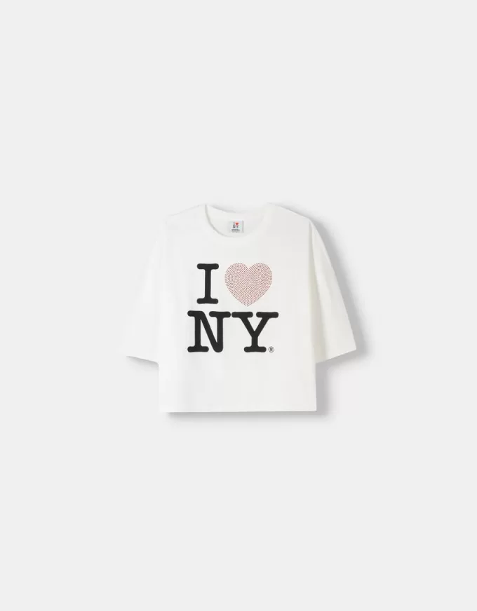 I Love New York mid-length sleeve T-shirt I Love New York mid-length sleeve T-shirt