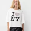 I Love New York mid-length sleeve T-shirt I Love New York mid-length sleeve T-shirt