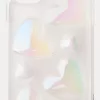 Iridescent heart iPhone case
