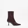Kitten-heel ankle boots with buckles Kitten-heel ankle boots with buckles