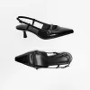 Kitten-heel shoes with buckle Kitten-heel shoes with buckle