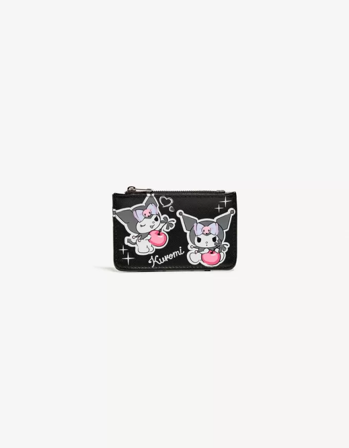 Kuromi print card holder
