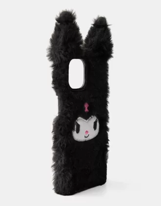 Kuromi sweatshirt material iPhone case Kuromi sweatshirt material iPhone case