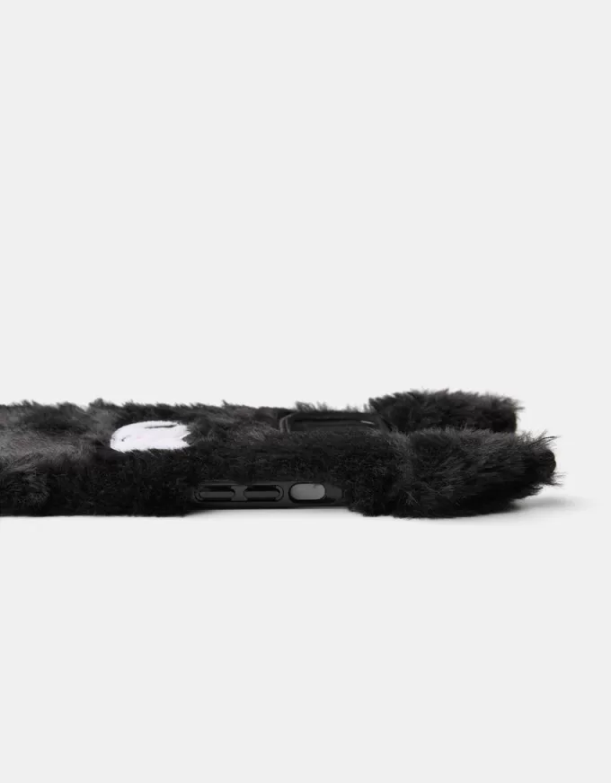 Kuromi sweatshirt material iPhone case Kuromi sweatshirt material iPhone case