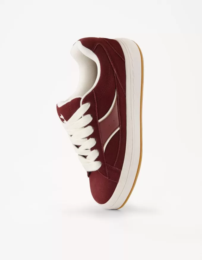 LEATHER skater sneakers LEATHER skater sneakers