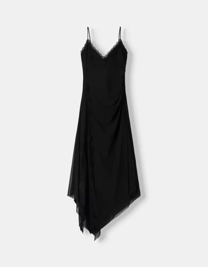 Lace tulle midi dress Lace tulle midi dress