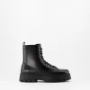 Lace-up track sole ankle boots Lace-up track sole ankle boots