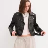 Leather effect biker jacket Leather effect biker jacket