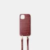 Leather effect iPhone case with cord Leather effect iPhone case with cord