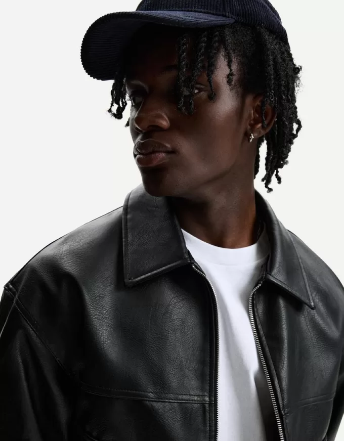 Leather effect jacket Leather effect jacket