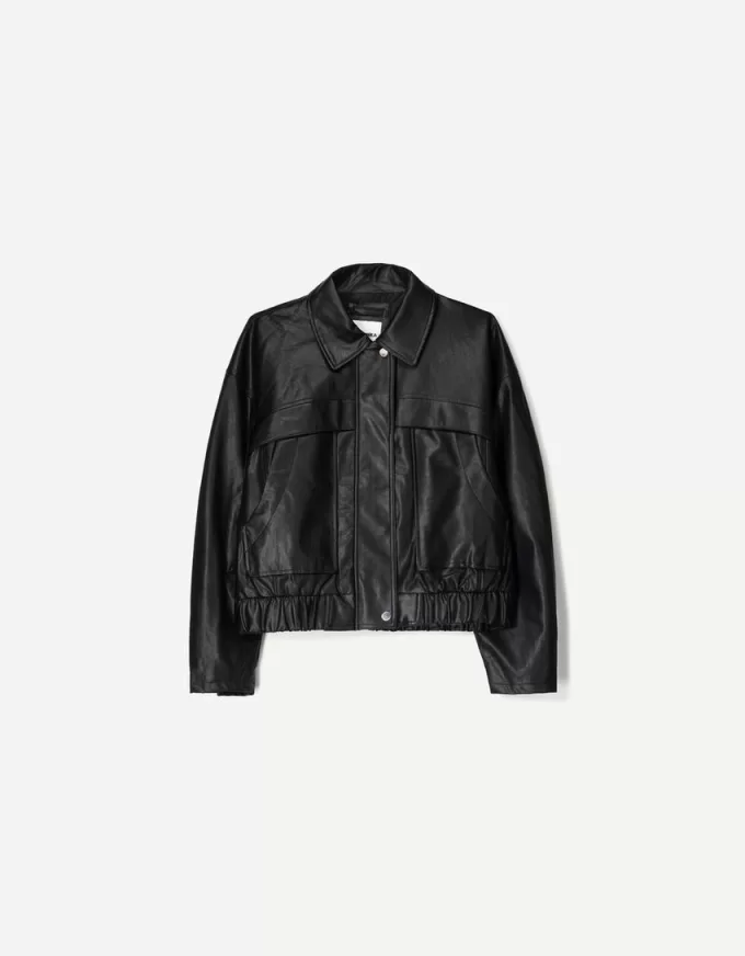 Leather effect jacket Leather effect jacket