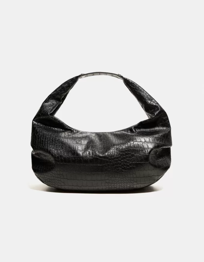 Leather effect maxi bag Leather effect maxi bag