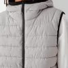 Lightweight puffer vest with hood Lightweight puffer vest with hood