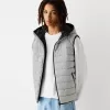 Lightweight puffer vest with hood Lightweight puffer vest with hood