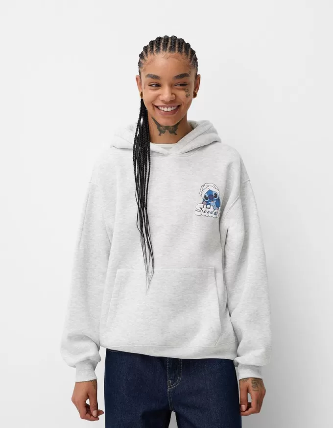 Lilo & Stitch print hooded sweatshirt Lilo & Stitch print hooded sweatshirt