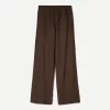 Linen blend pants with an elastic waistband Linen blend pants with an elastic waistband