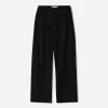Linen blend wide-leg sweatpants Linen blend wide-leg sweatpants