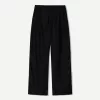Linen blend wide-leg sweatpants Linen blend wide-leg sweatpants