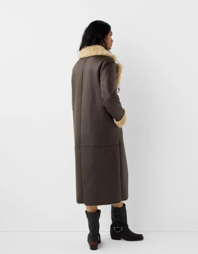 Long double-faced coat Long double-faced coat