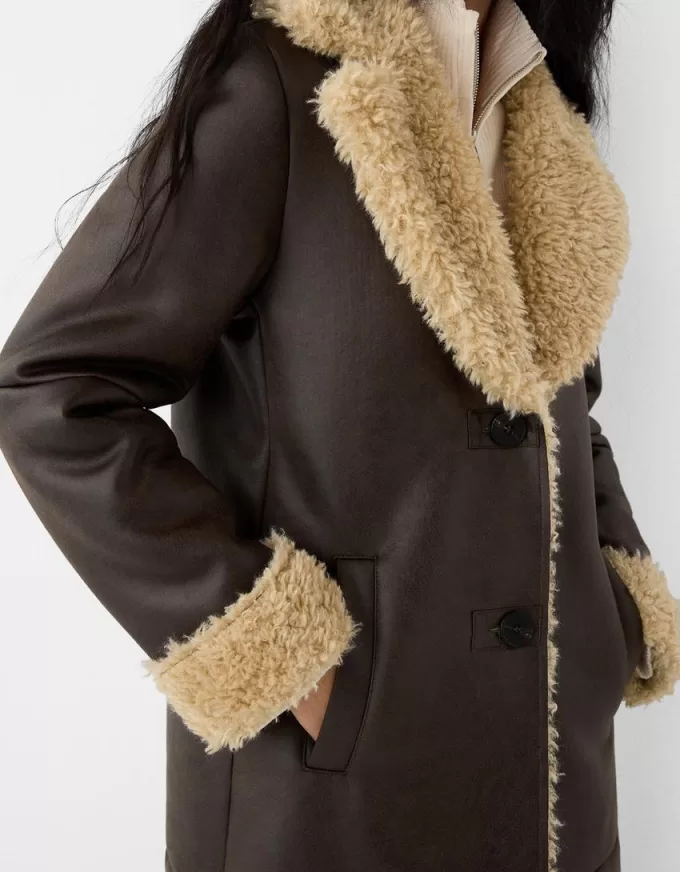 Long double-faced coat Long double-faced coat