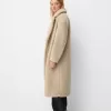 Long faux shearling coat Long faux shearling coat