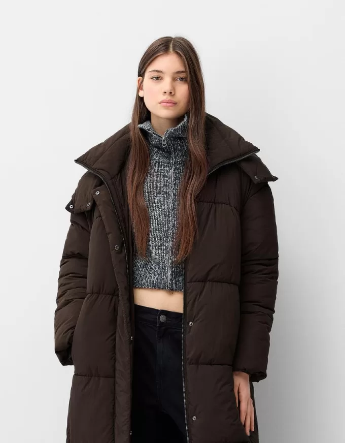 Long puffer coat Long puffer coat