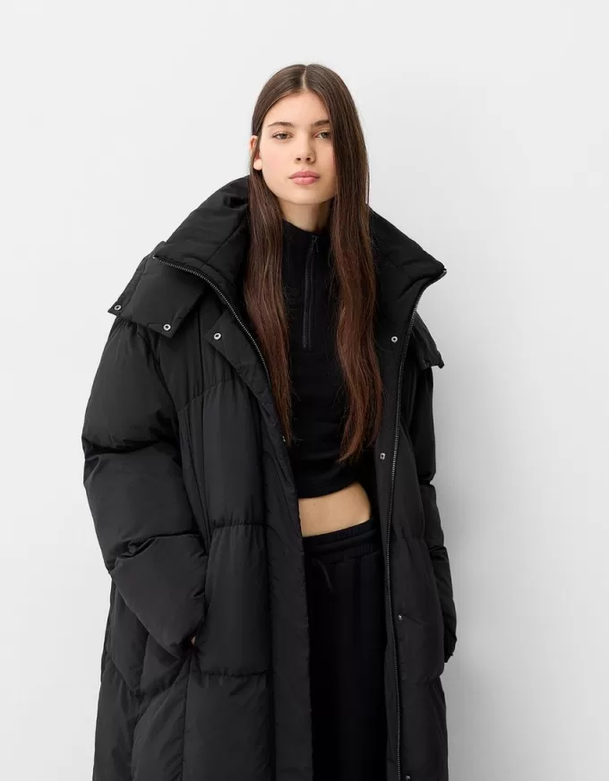 Long puffer coat Long puffer coat
