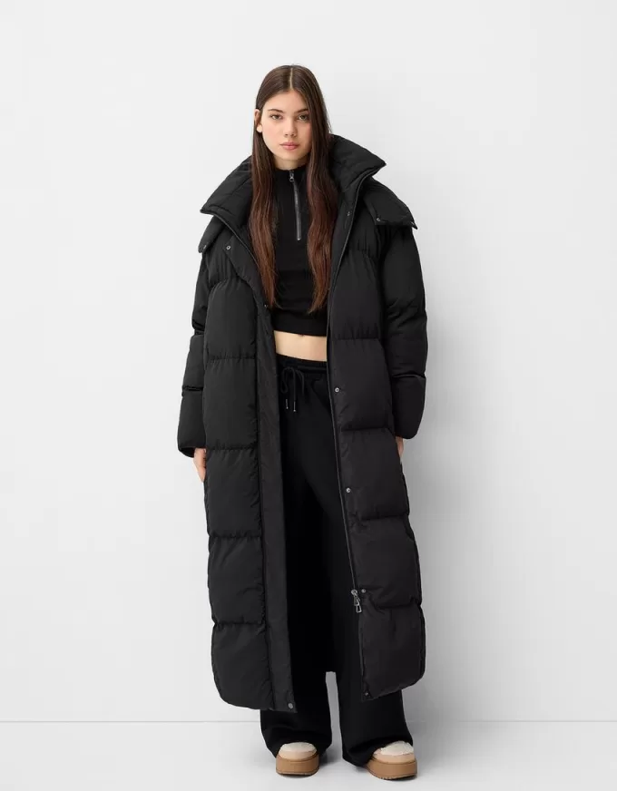 Long puffer coat Long puffer coat