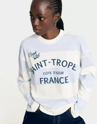 Long sleeve T-shirt with print