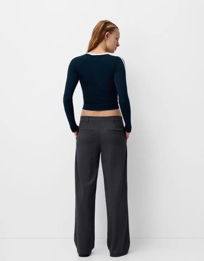 Long sleeve T-shirt with print