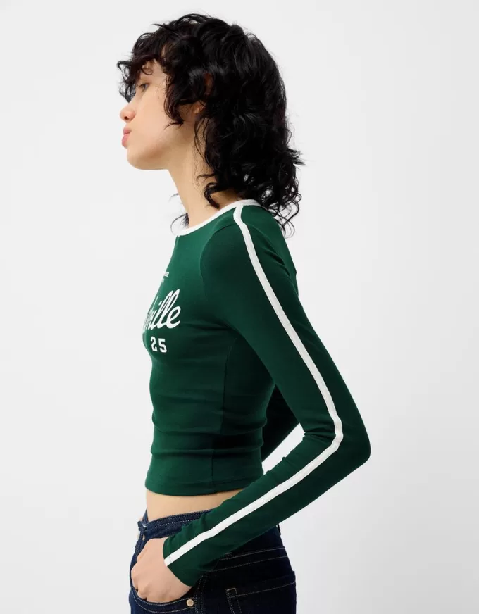 Long sleeve T-shirt with print