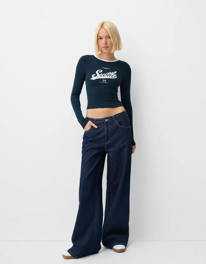 Long sleeve T-shirt with print Long sleeve T-shirt with print