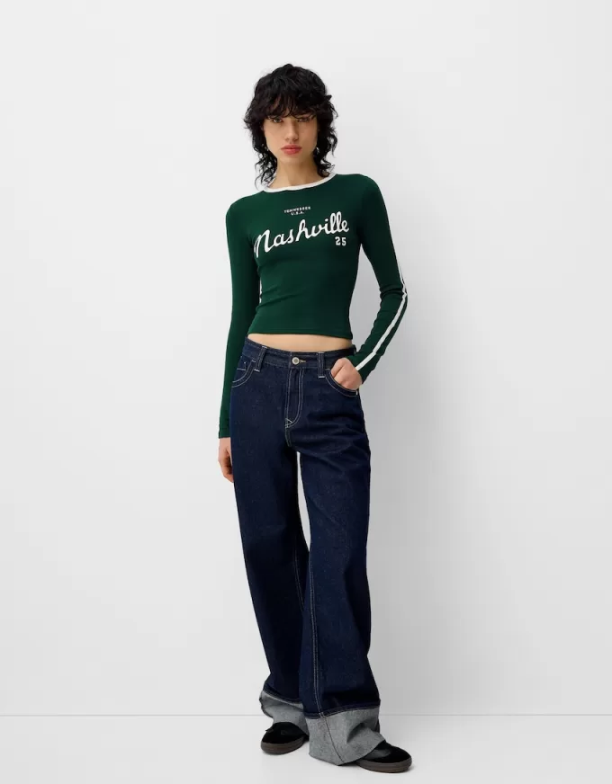 Long sleeve T-shirt with print Long sleeve T-shirt with print