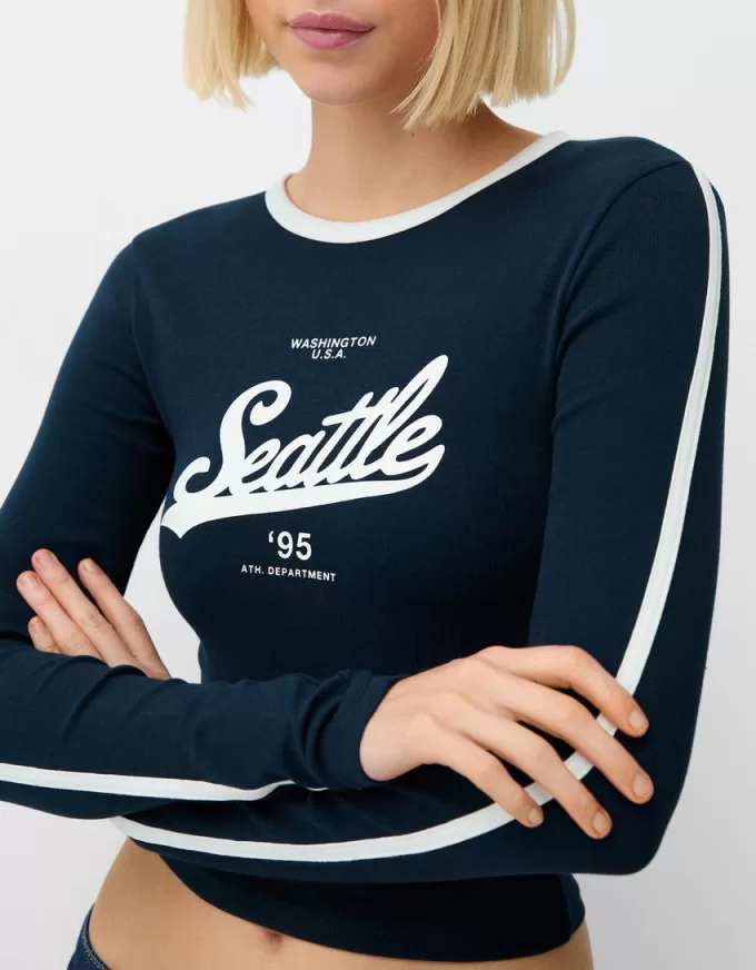 Long sleeve T-shirt with print Long sleeve T-shirt with print