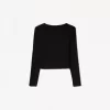 Long sleeve V-neck T-shirt Long sleeve V-neck T-shirt