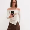Long sleeve asymmetric T-shirt Long sleeve asymmetric T-shirt