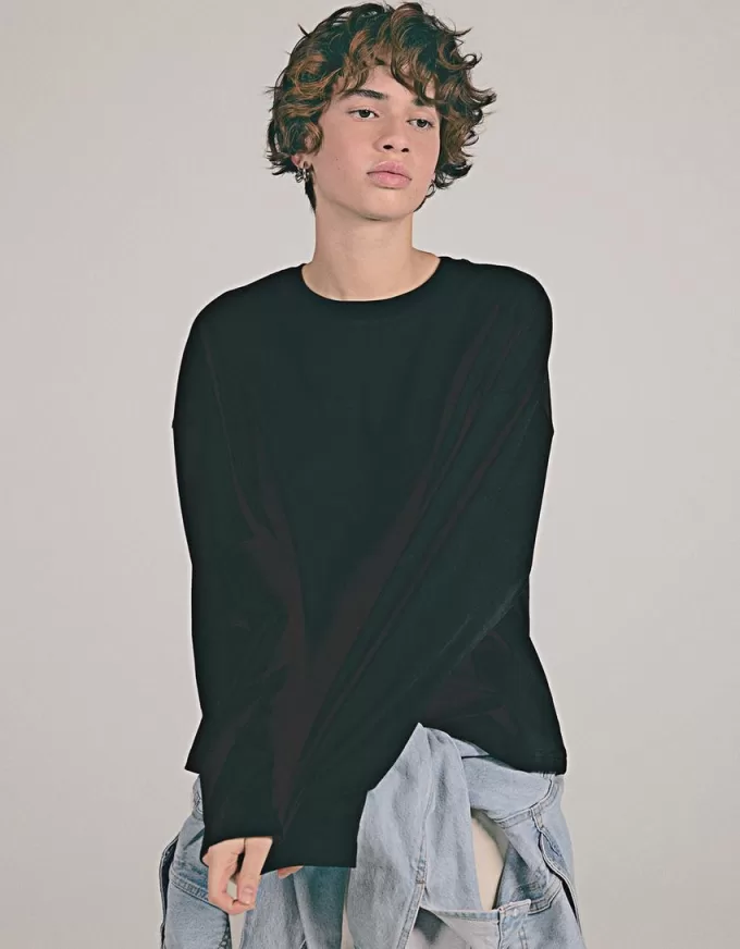 Long sleeve cotton T-shirt Long sleeve cotton T-shirt