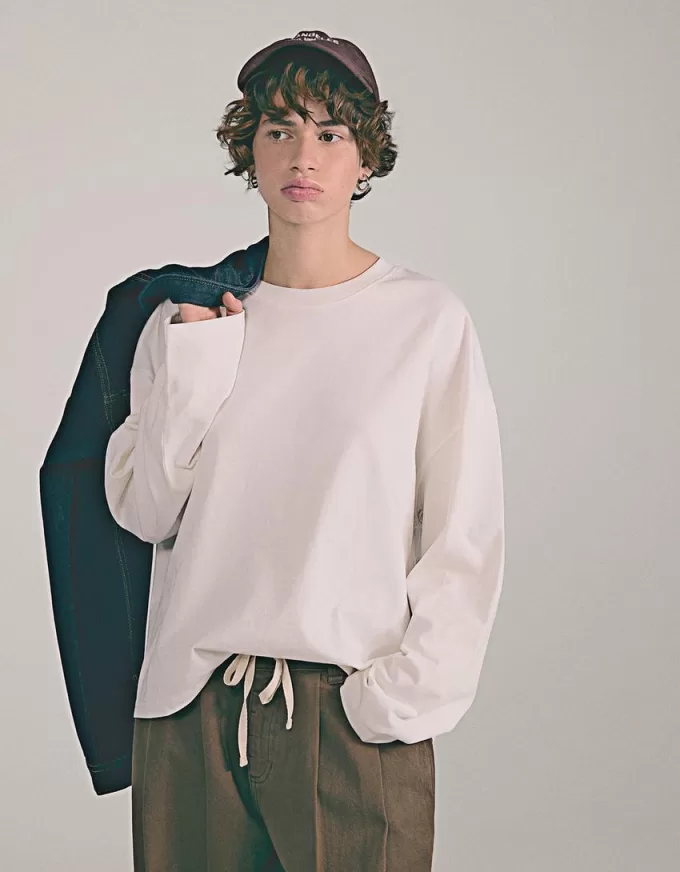 Long sleeve cotton T-shirt Long sleeve cotton T-shirt