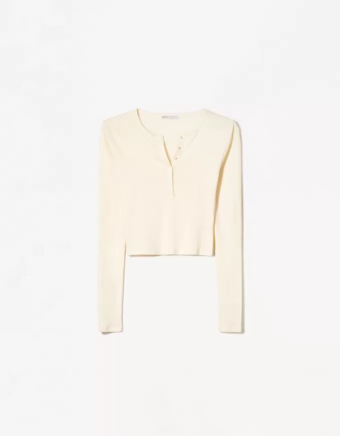 Long sleeve henley T-shirt Long sleeve henley T-shirt