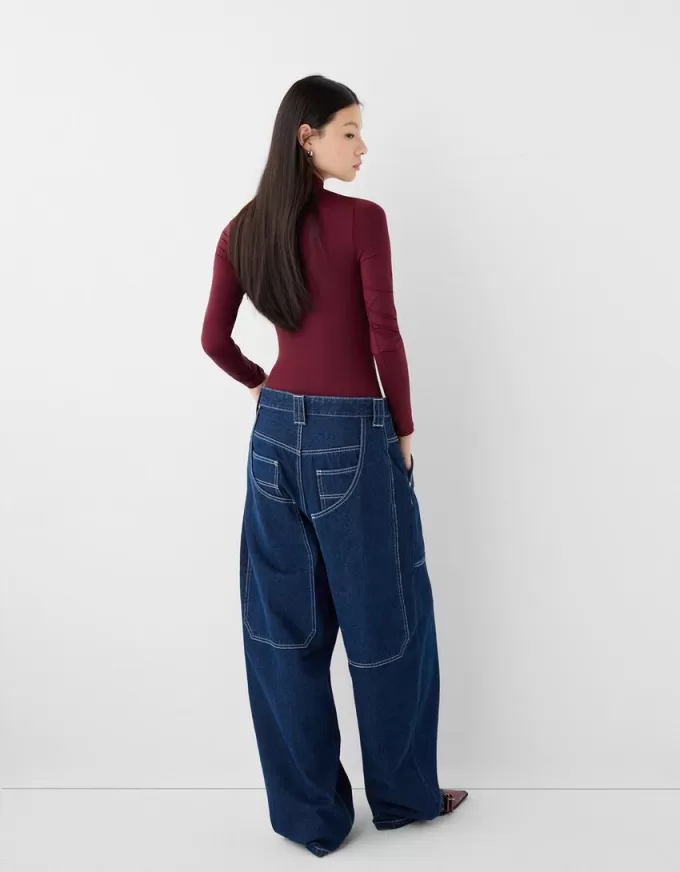 Long sleeve high neck bodysuit Long sleeve high neck bodysuit