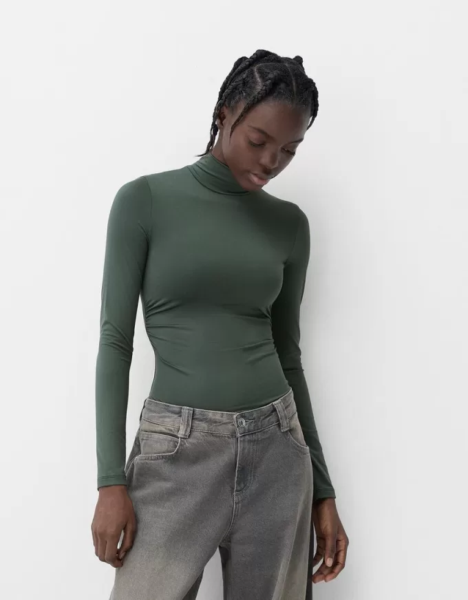 Long sleeve high neck bodysuit Long sleeve high neck bodysuit