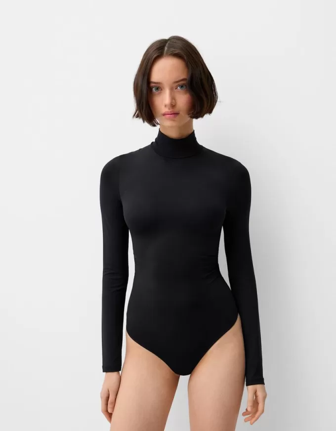 Long sleeve high neck bodysuit Long sleeve high neck bodysuit