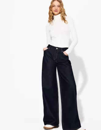 Long sleeve high neck bodysuit