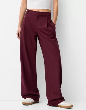 Low-rise baggy pants