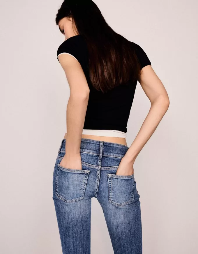 Low-rise bootcut jeans Low-rise bootcut jeans