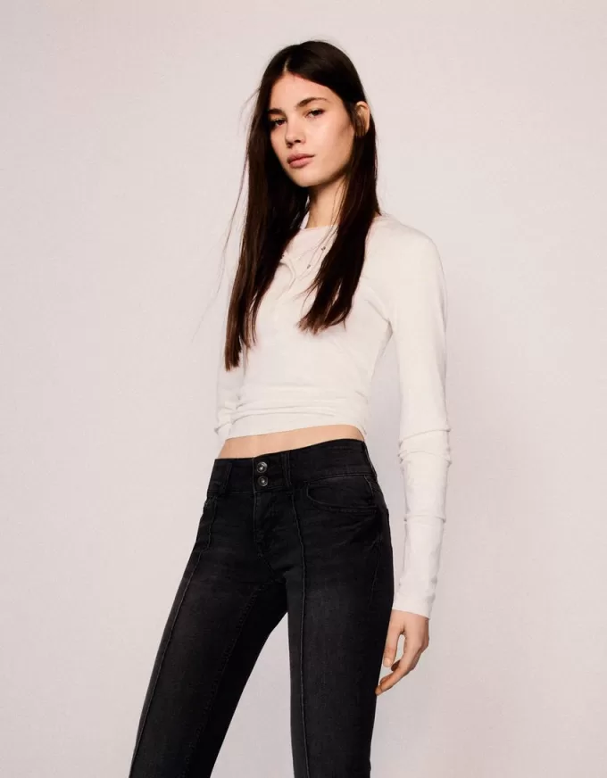 Low-rise bootcut jeans Low-rise bootcut jeans