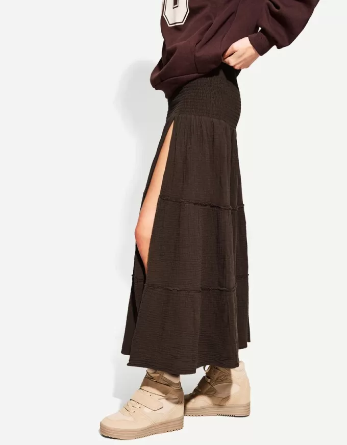 Midi tiered skirt Midi tiered skirt