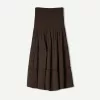 Midi tiered skirt Midi tiered skirt