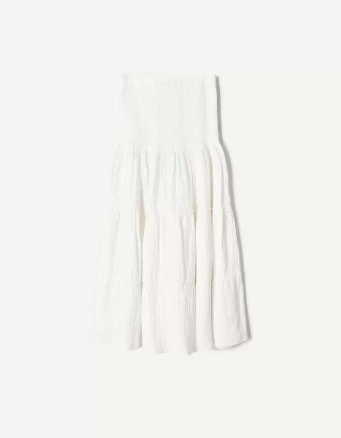 Midi tiered skirt Midi tiered skirt
